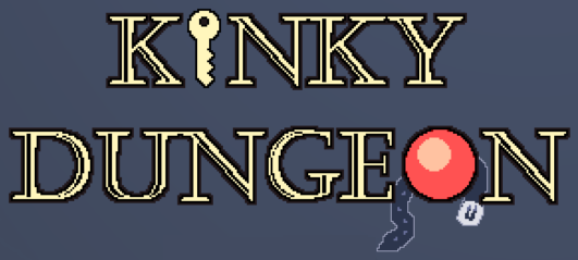 Kinky Dungeon のタイトルロゴ